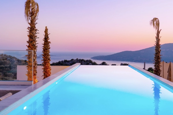 Kalkan kiralik villa su 1 2157