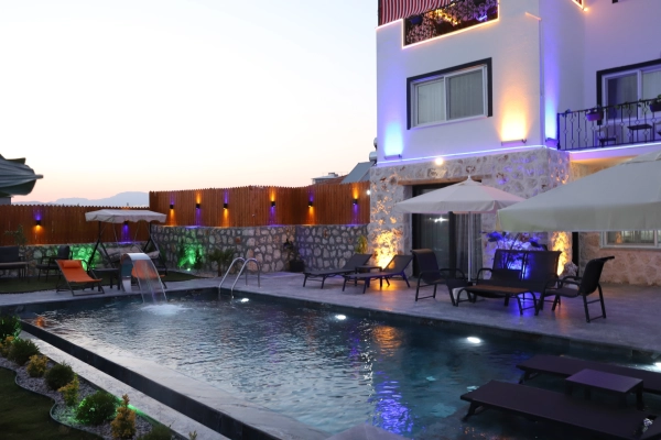 Kalkan kas cavdir kiralik villa ozkan 48 3086