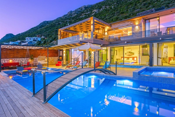 Tatil premium kalkan kiralik villa ada3 6090