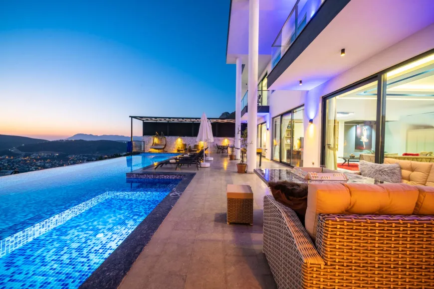 Kalkan kiralik villa zelis house 64 7206
