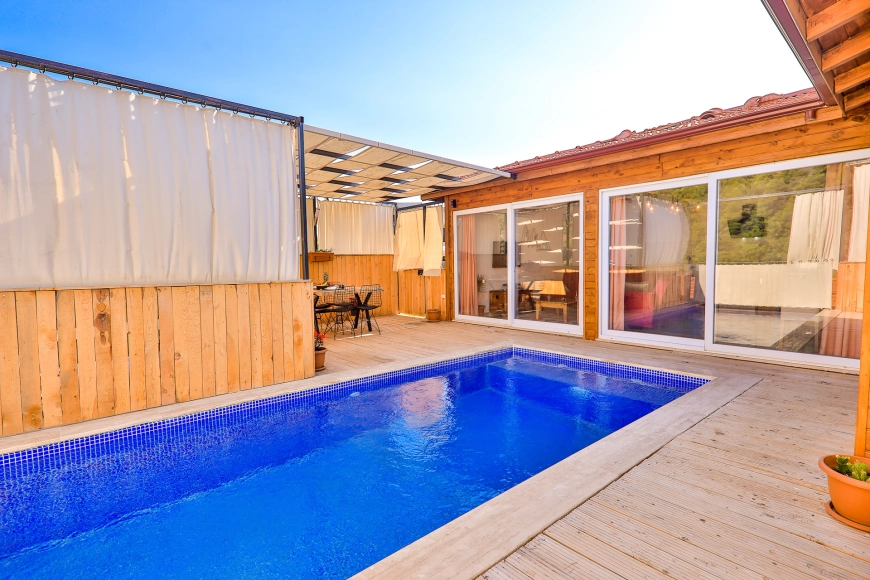 Kalkan patara kiralik villa baranda20 4332