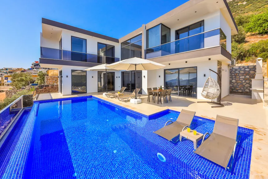 Kalkan kiralik villa sidre36 9589