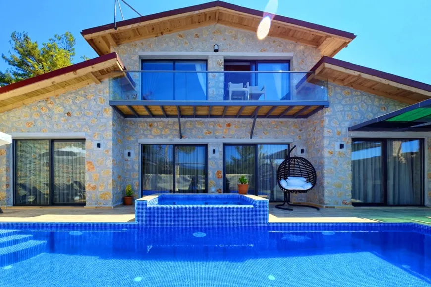 Kalkan kiralik villa zeyno 456 3982